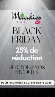 Hello, black friday jusqu’au 2 décembre! Profitez de cette occasion pour avoir 25% de réduction sur tous nos produits ❤️. Contactez nous au +22375757934
#micalics #cheveuxsains #blackfriday